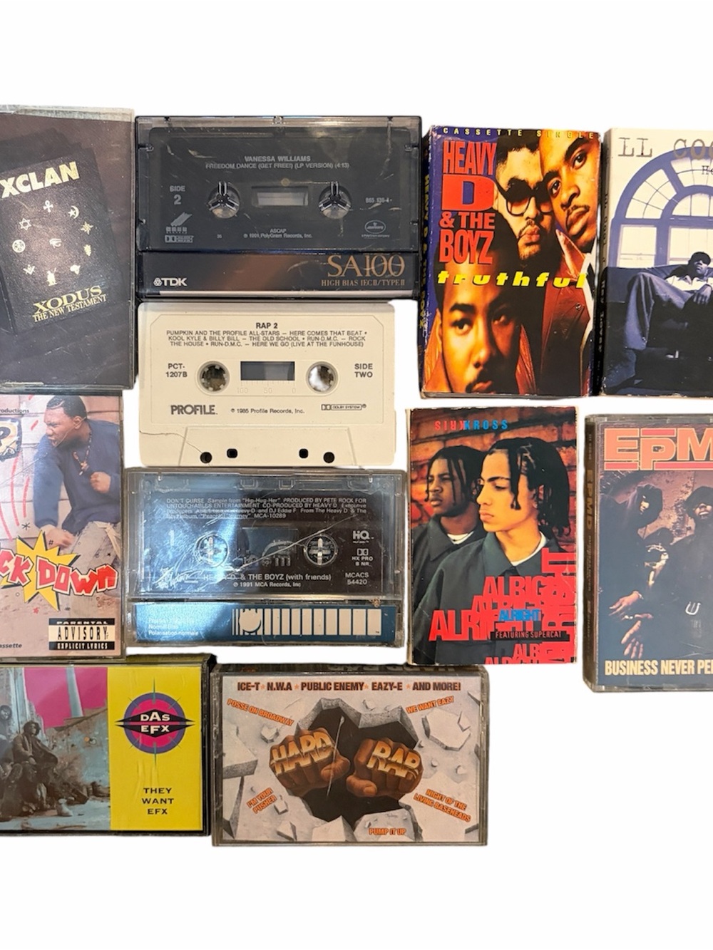 Lot 11 Rap Hip Hop Rap LL Cool J Heavy D 80s 90s Cassette Tapes Kris’s Kross